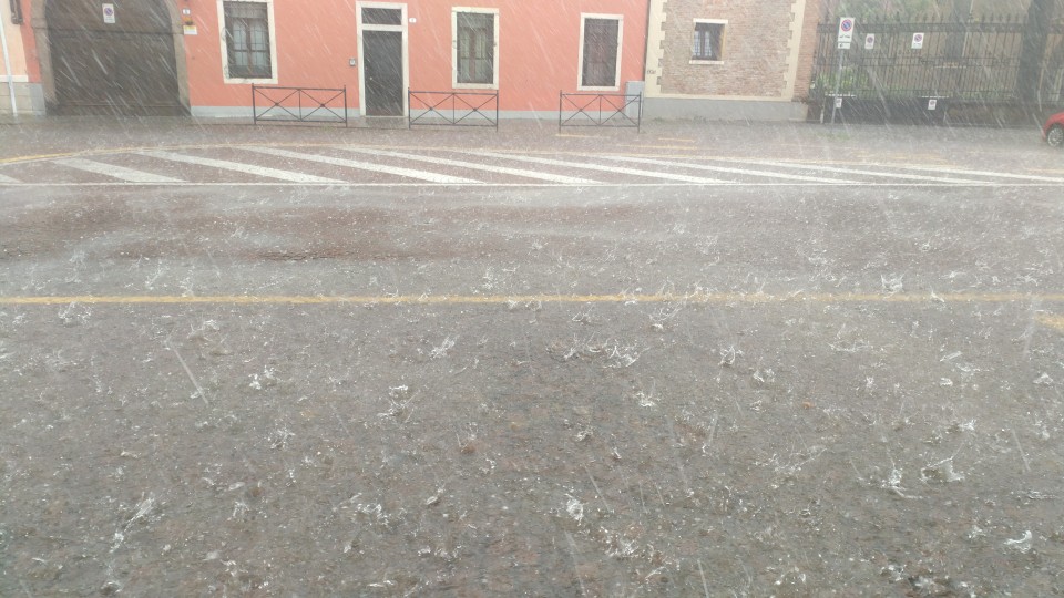 Hagel in Padova/Padua