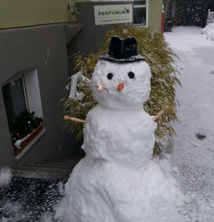 Winter – Schnee –  Schneemann