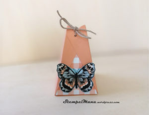 Verpackung mit Schmetterling