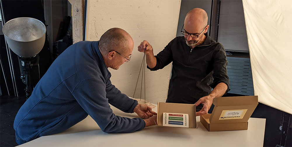 ivo und fred beim fotoshooting