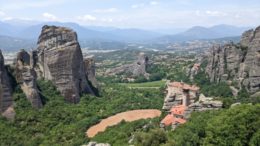 Quer durchs Land – Meteora Klöster – ans Meer